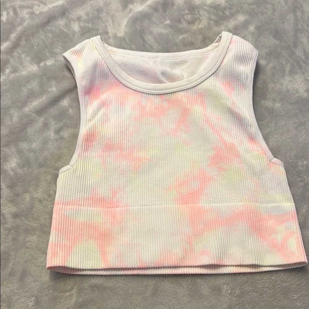Tie-Dye Zyia Active Crop Top